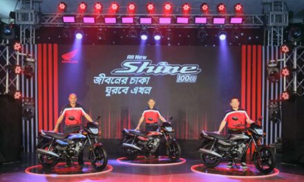 Honda intorduces next Evolution in Commuter Motorcycles: The Honda Shine 100