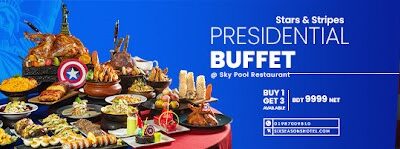 Month long stunning ‘Presidential Buffet Dinner’ at Six Seasons Hotel