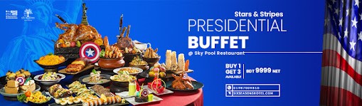 Month long stunning ‘Presidential Buffet Dinner’ at Six Seasons Hotel